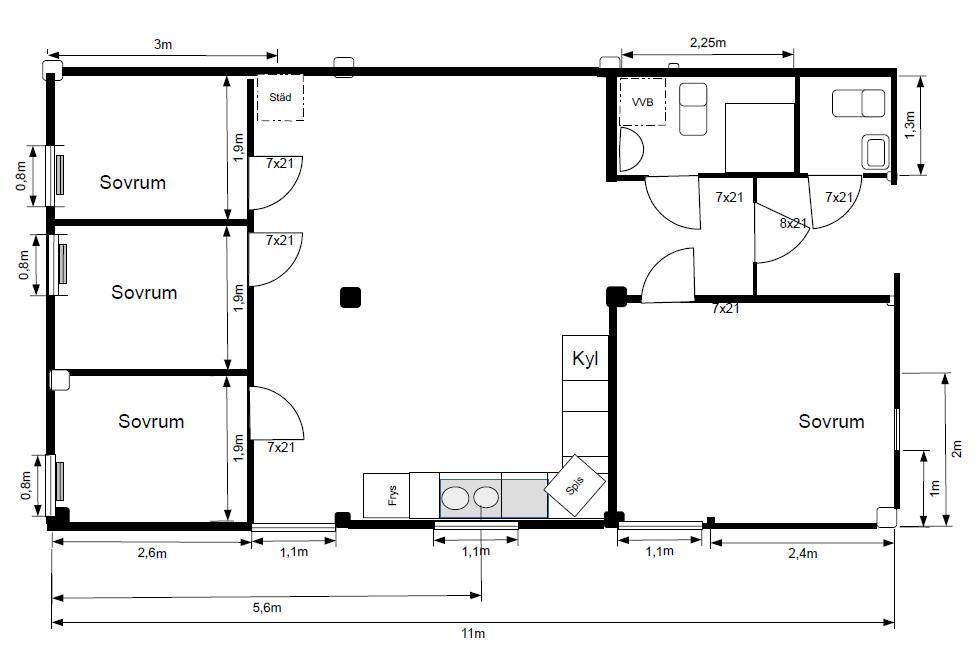 Apartmán Oevre Jaeder 1 - Joenaker Exteriér fotografie